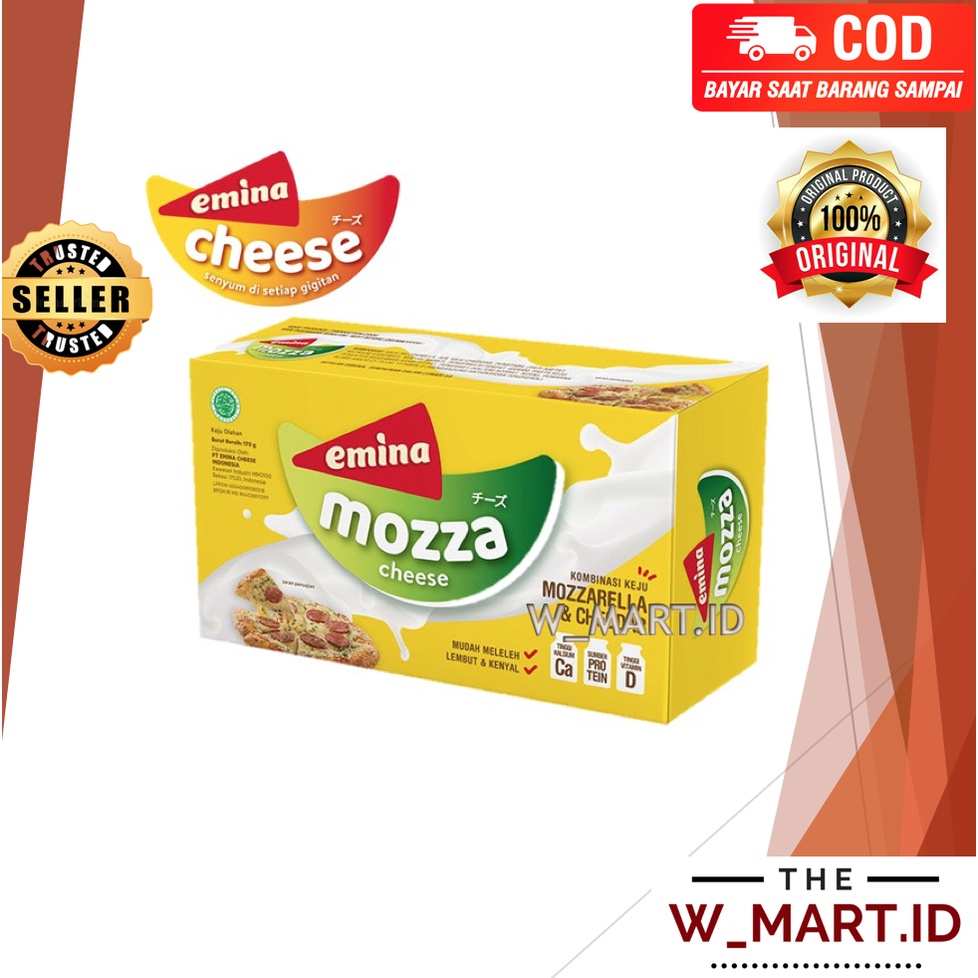 

EMINA MOZZARELLA CHEESE MOZZA 165 GR