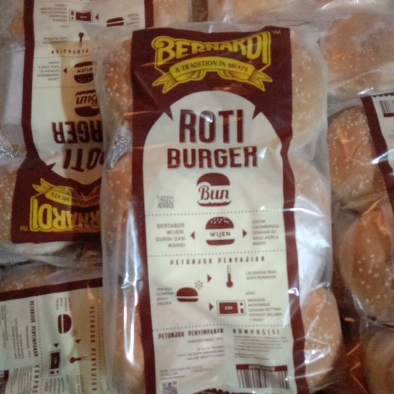 

Roti Burger Bernardi isi 6pcs