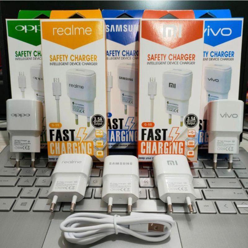 Tc Travel Charger BRAND G55 1Usb 3.5A Micro Usb