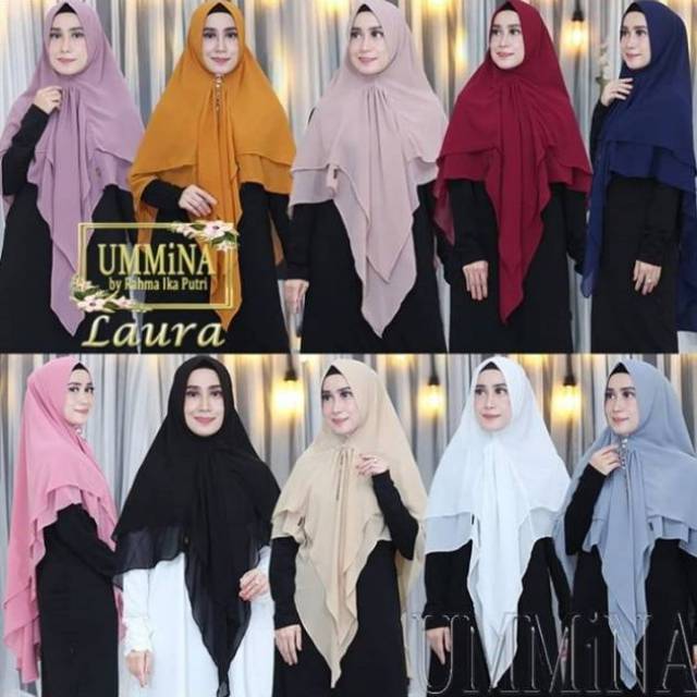 KHIMAR QISHA UMMINA BY Rahma Ika Putri