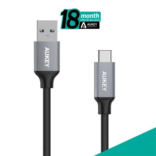 Aukey CB-CD2 USB Type C 3.0 Cable - Kabel USB Type C 3.0 Murah