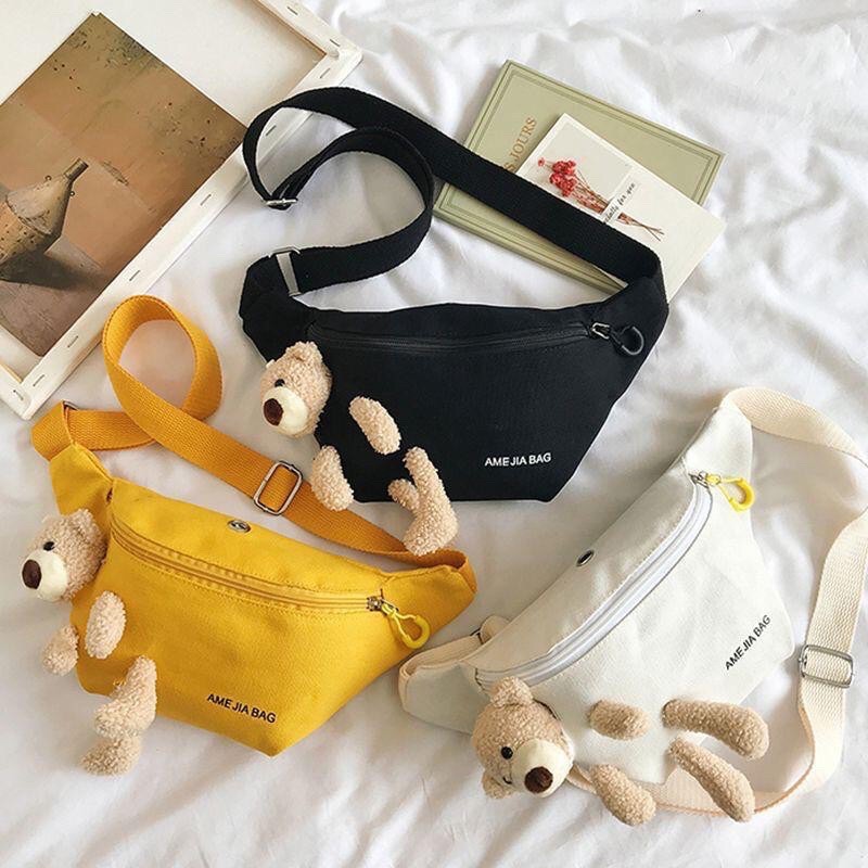 TAS PINGGANG WAISTBAG IMPORT Boneka BERUANG  Bear Murah Bagus kualitas Oke