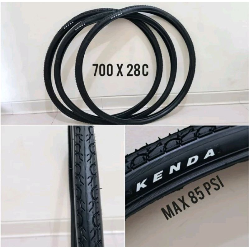 Ban luar KENDA KWEST 700 x 28 c sepeda balap ukuran 700c x 28c roadbike road bike fixie tire