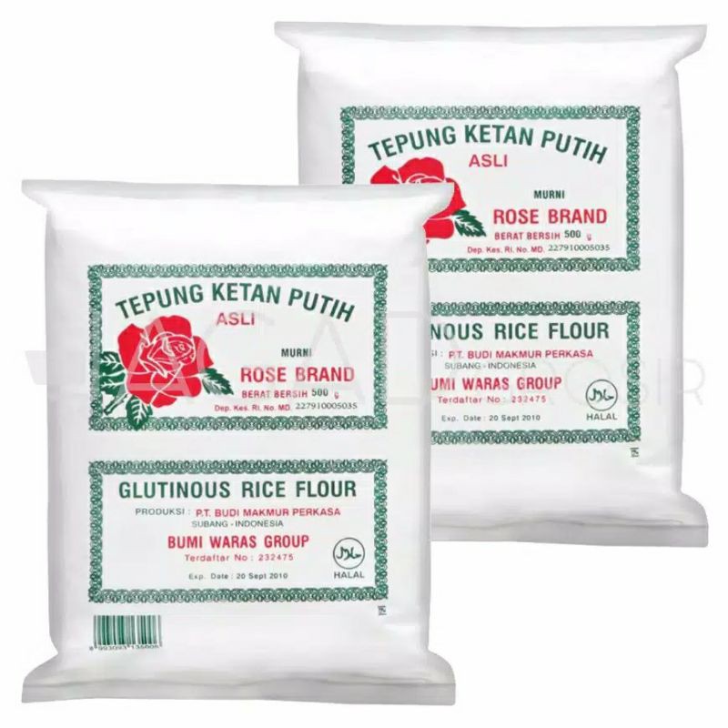 

tpung ketan putih rose brand 500g