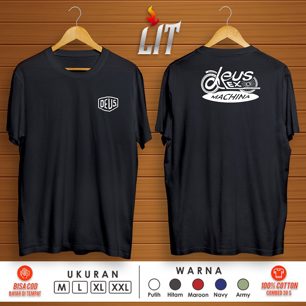 Kaos Baju Deus Ex Machina Bali Canggu Japan Motorcycles Custom