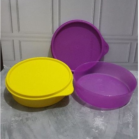 PROMO Tupperware  Medium Handy Bowl 2pcs Ungu Kuning