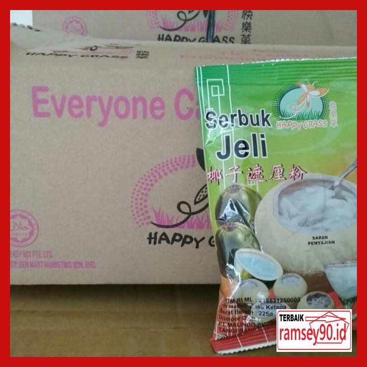 

Rytdhy- Serbuk Jeli Kelapa / Coconut Jelly Powder Happy Grass 7Utu7T-