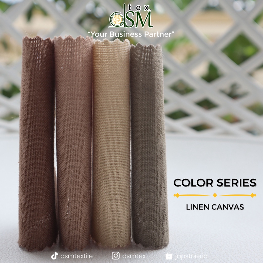 NEW PRODUCT!! LINEN CANVAS PREMIUM (MIN PEMBELIAN 1 MTR)