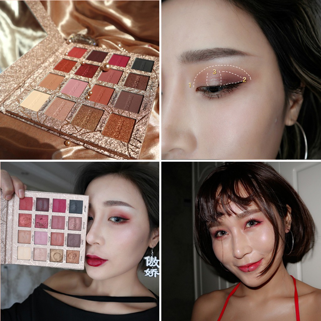 Pearl Makeup >> Ins Same Style 16 Colors Eye Shadow Makeup Pearl Metallic Eyeshadow Palette Make Pearl Makeup >> Ins Same Style 16 Colors Eye Shadow Makeup Pearl Metallic Eyeshadow Palette Make