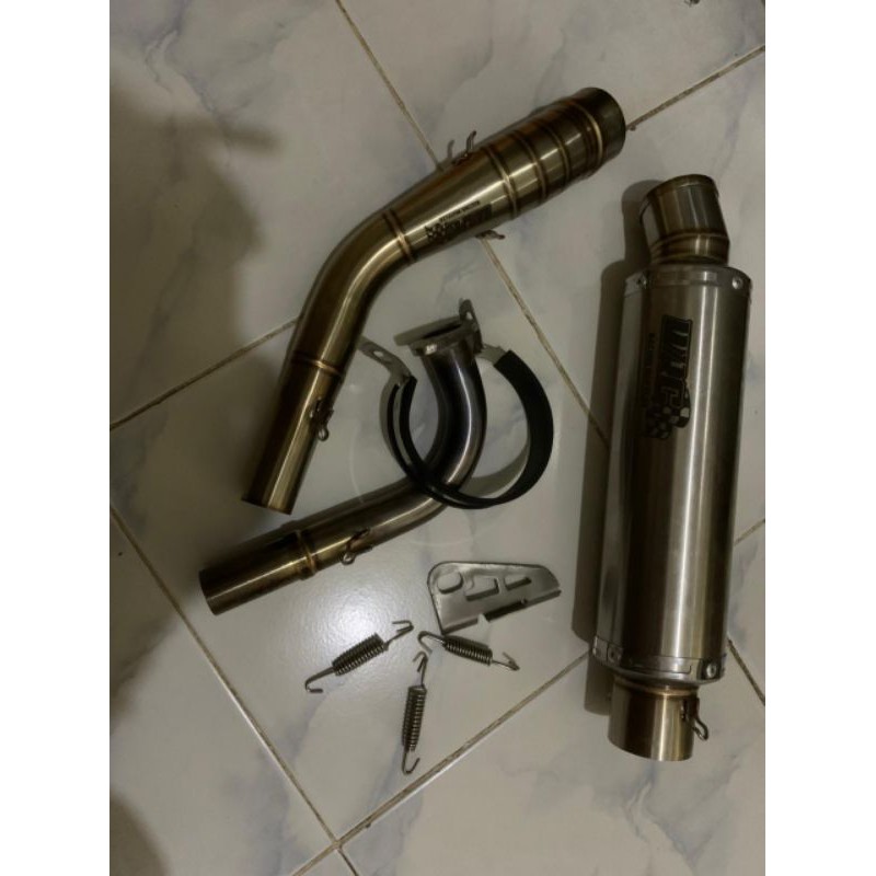knalpot fullsystem wrc wr7 inlet 50 pnp nmax old