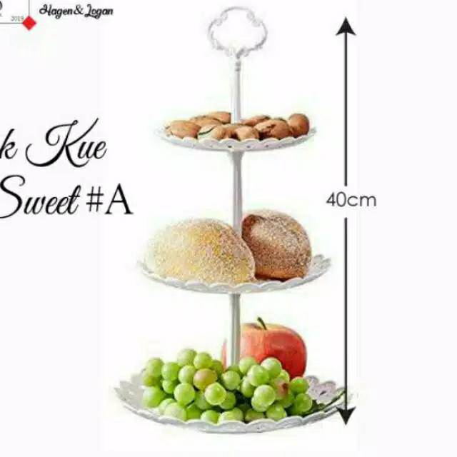 Rak kue cupcake rak snack stand cake display