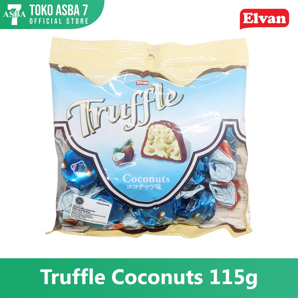 

Elvan Truffle Coconuts, Strawberry, Hazelnuts 115g