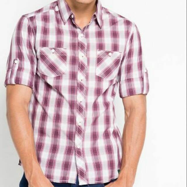 Kemeja pria POINT ONE ori obral