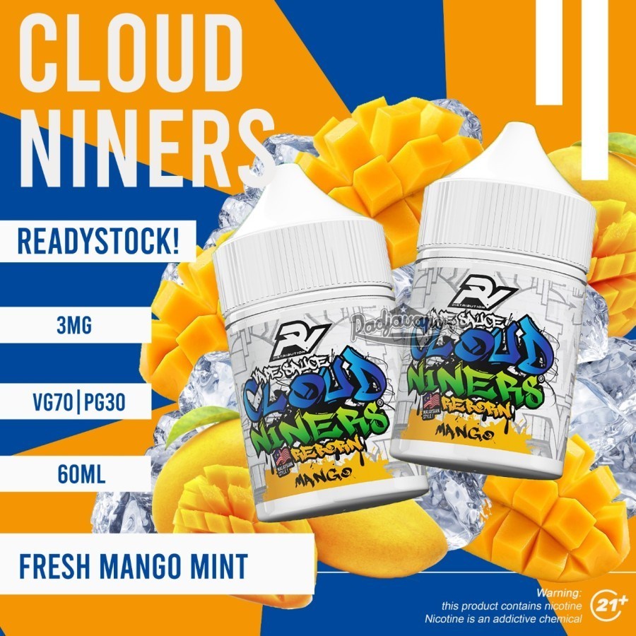 Cloud Niners Reborn Mango 60ML By RV Distributor