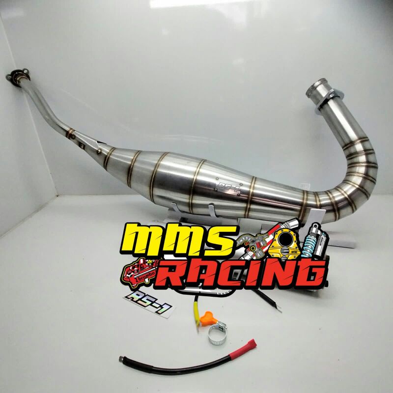 perut chamber knalpot RS1 ninja R/RR 42 step std