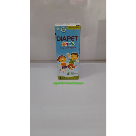 

DIAPET ANAK SYRUP 60ml untuk diare