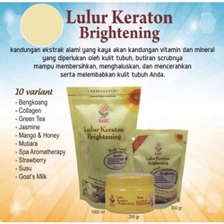 SARI LULUR KERATON BRIGHTENING | BODY SCRUB MENCERAHKAN KULIT_Cerianti