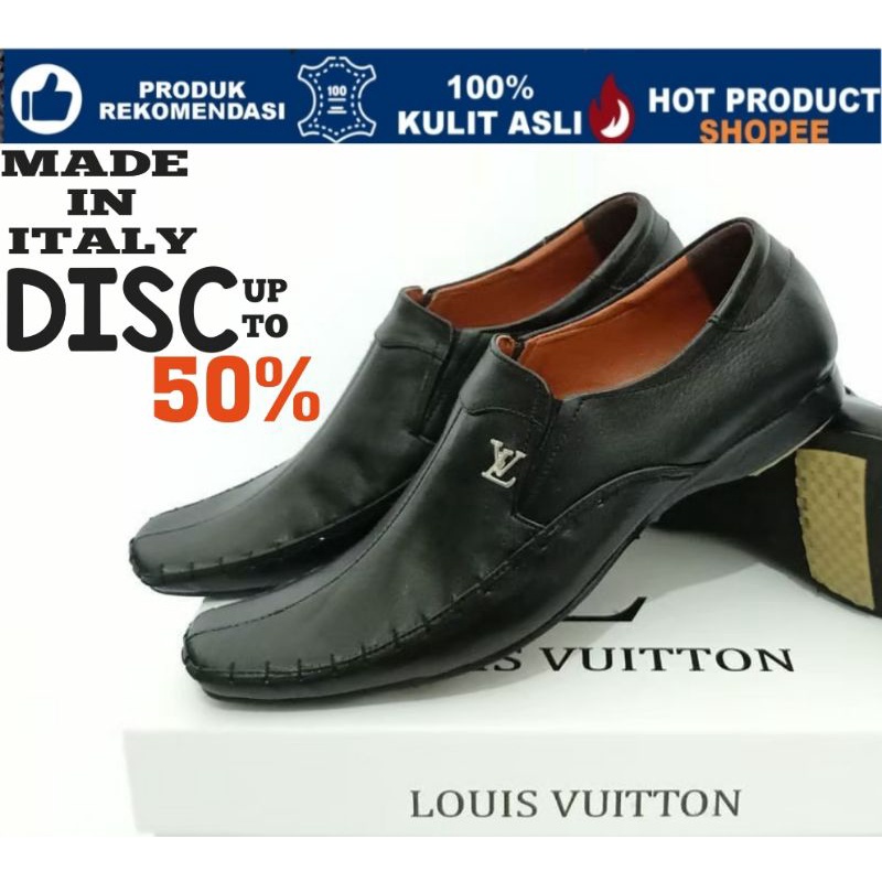 VERONA 06 | WOLF x LV | SEPATU FORMAL PRIA PENTOFEL IMPORT KERJA KANTOR DINAS PESTA