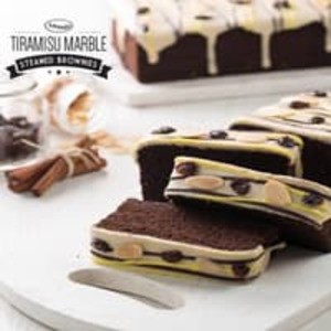 

Brownies Amanda Tiramisu Marble / Brownies Kukus Tiramisu Khas Bandung