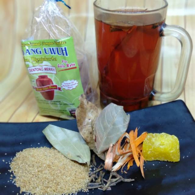 

wedang uwuh cap gentong merah