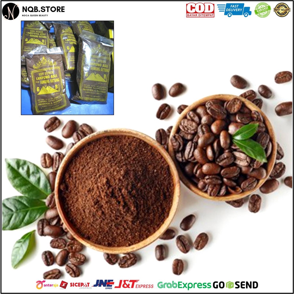 

Kopi Bubuk Lampung Asli Cap Gunung Betung Original Produksi A Rasman Coffee Powder 200Gr