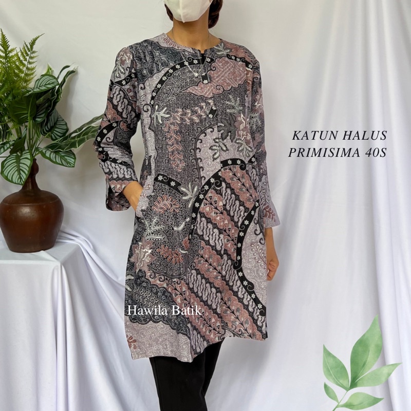 Tunik Batik Katun Premium