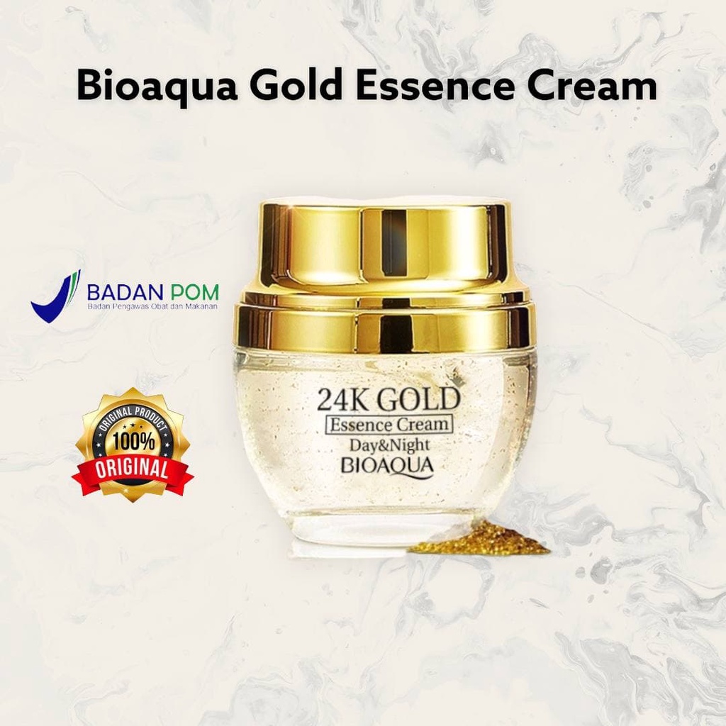 ✨ Skin Glow ✨BIOAQUA 24K Gold Series/Essence/Serum/Facial Wash/Toner [BPOM]