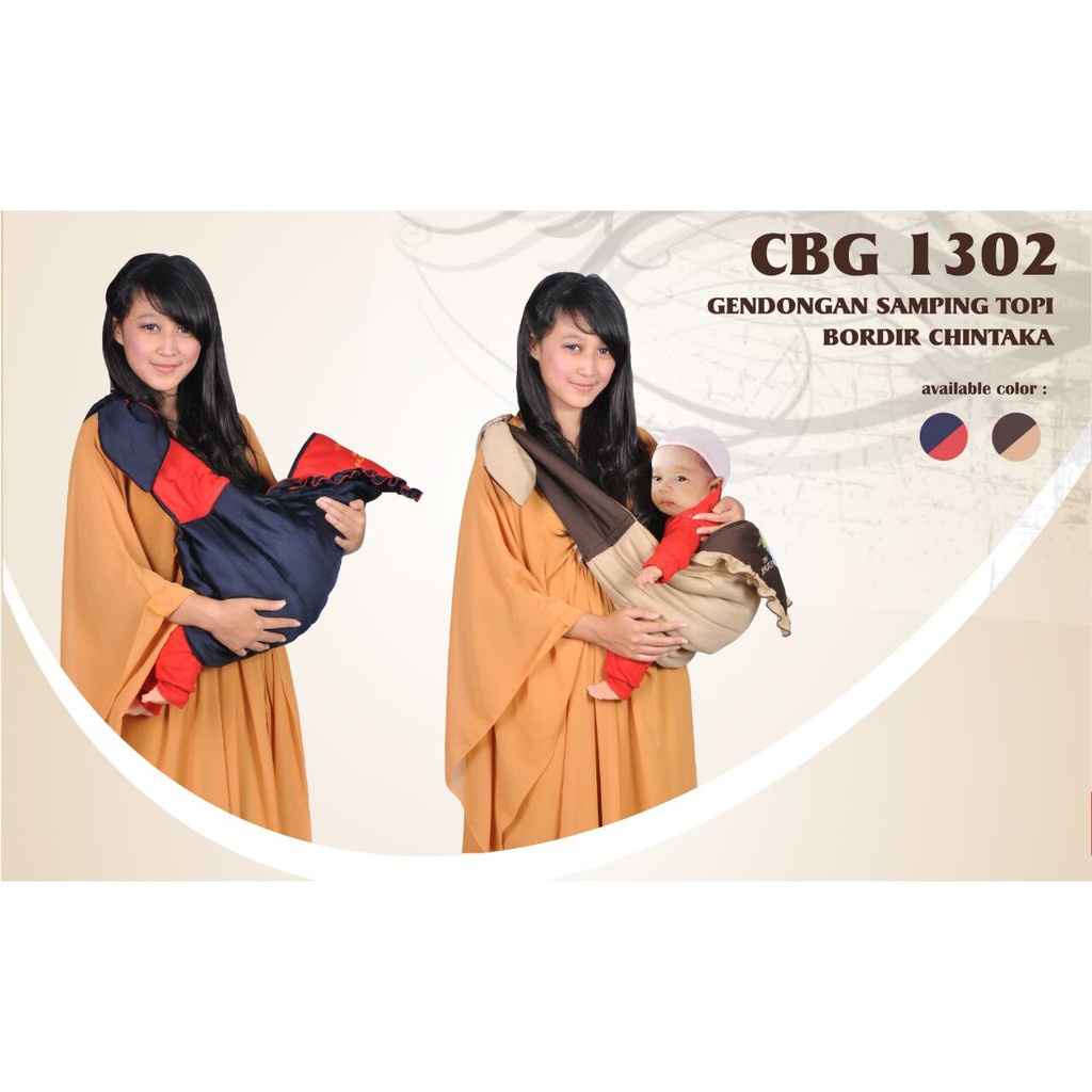 GENDONGAN SAMPING TOPI BORDIR CHINTAKA TCG1302