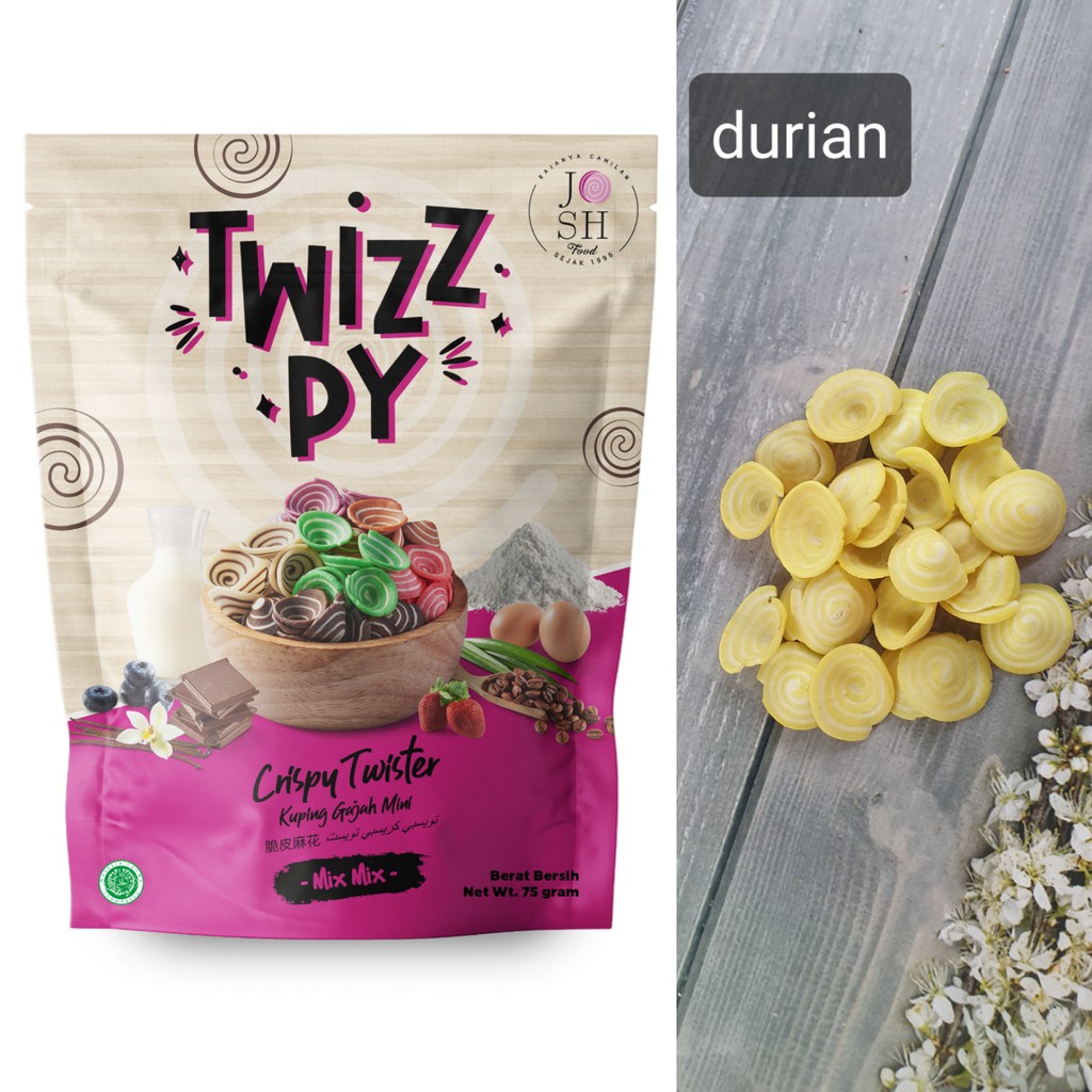 

JOSHFOOD TWIZZPY DURIAN 75 GRAM
