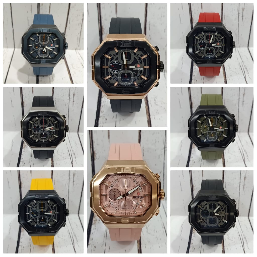 Jam Tangan Unisex Expedition E6813 E 6813 Garansi Resmi