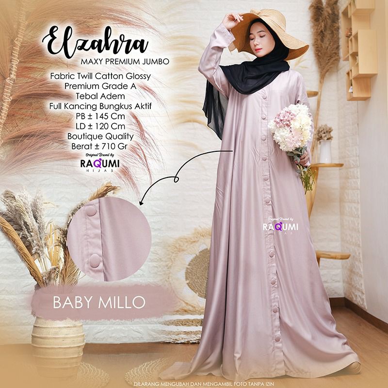 Maxy Jumbo Elzahra Original Raqumi