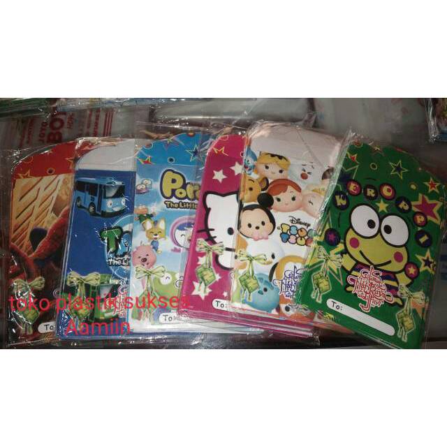 

Amplop lebaran/ angpao idul Fitri Karakter