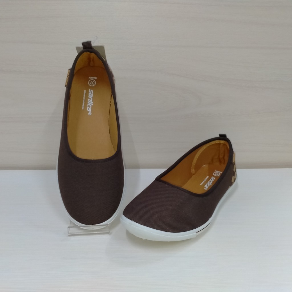 SANTIKA SEPATU CASUAL WANITA / 08097069 / SEPATU SLIP ON / BP NANCY CKT SANTIKA SH