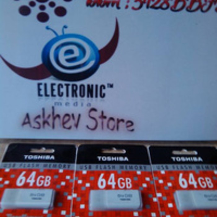 ORIGINAL  Flashdisk toshiba 64gb / 64 gb / flashdisc / flash disk TERLARIS