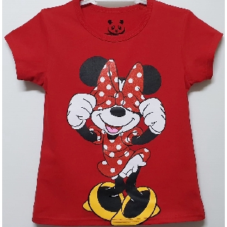  BAJU KAOS ANAK HELLO KITTY  MINNIE MOUSE KAOS  KARAKTER 