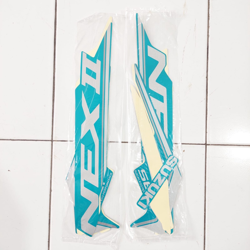 Stiker Bodi  Lis Body Striping Nex 2 Blue