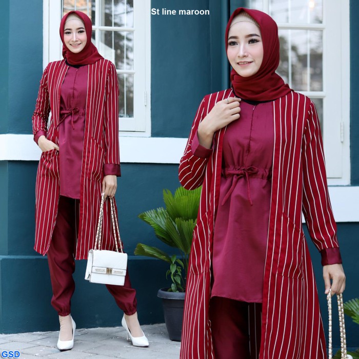 Setelan baju wanita remaja modis kekinian / Setelan Line Bahan Balotelli Setelan wanita terbaru 2021