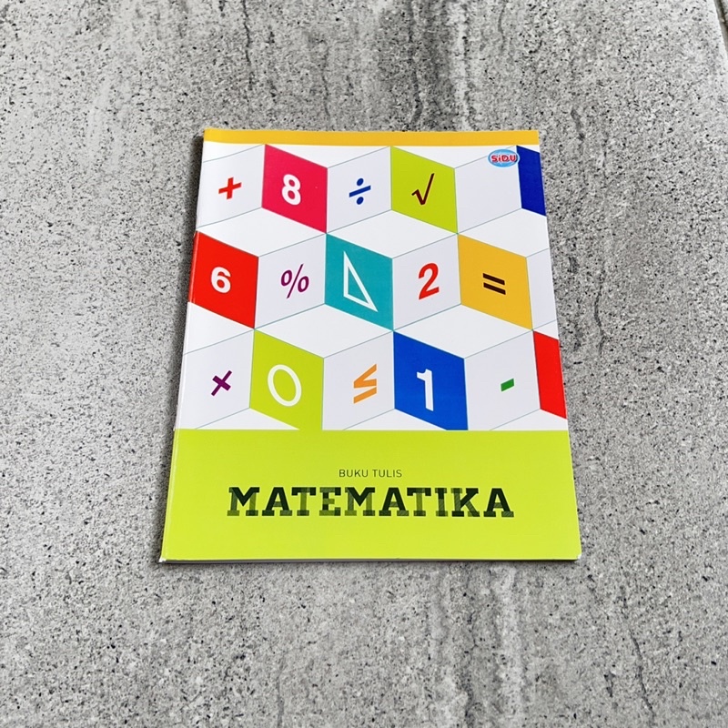 

buku tulis matematika sinar dunia 38 lembar