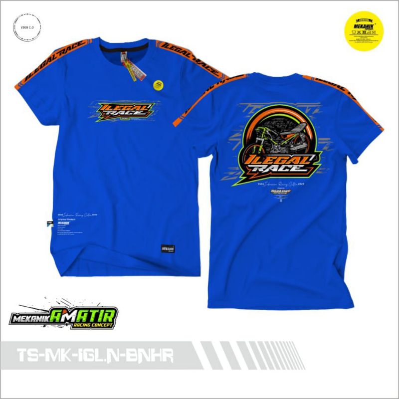 Kaos ilegal race/kaos racing ilegal race/kaos pria ilegal race/baju kaos ilegal race/kaos distro pri