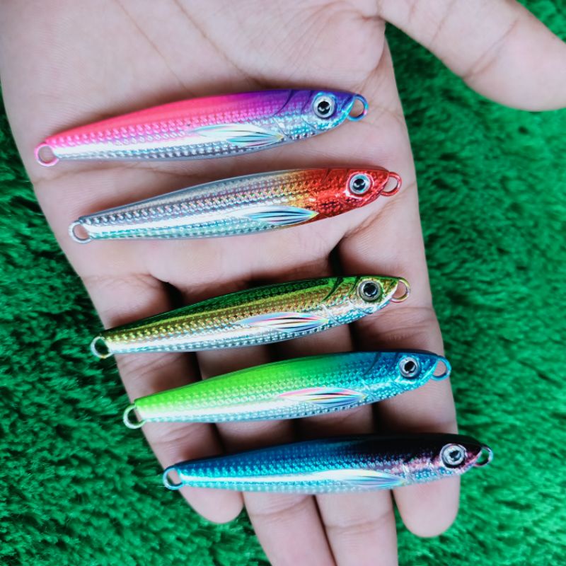 Umpan pancing Metal jig 20gram 15g 10g  para Assist hok jig Micro jig para lure kiler