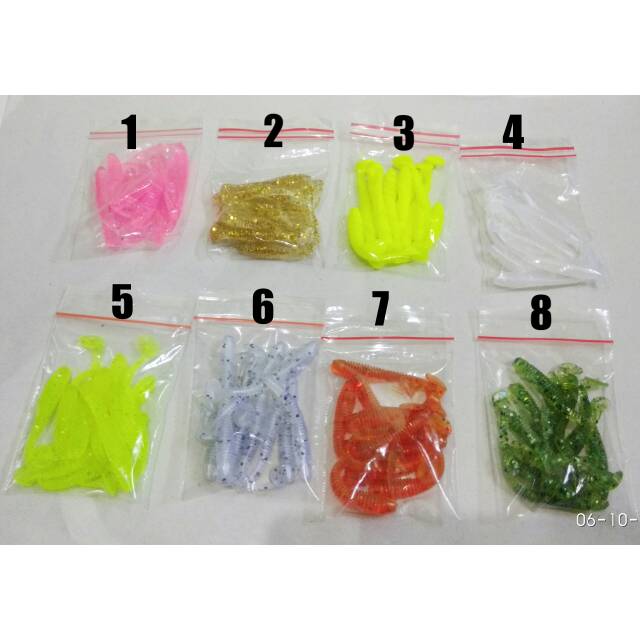 Softlure paddle tail 5cm