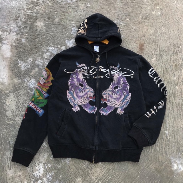 Ed Hardy Zipper Hoodie