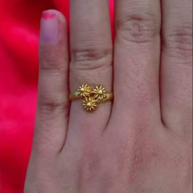 Cicin Matahari 1 mayam Emas 24K kadar 99,9%94