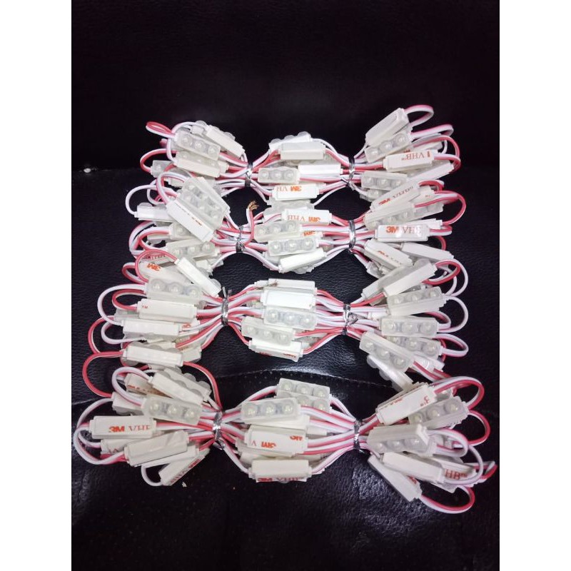 led mini super terang 3mataDC- 12V cool white 0.6wat/100pcs