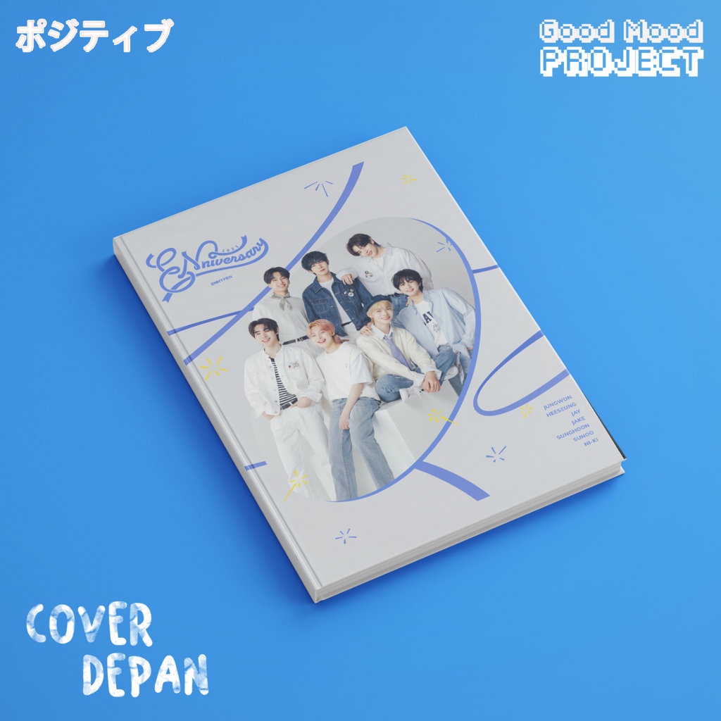 

Buku Tulis Catatan KPOP Enhypen Full Member Hardcover A5 Notebook Agenda Planner Jurnal Notes