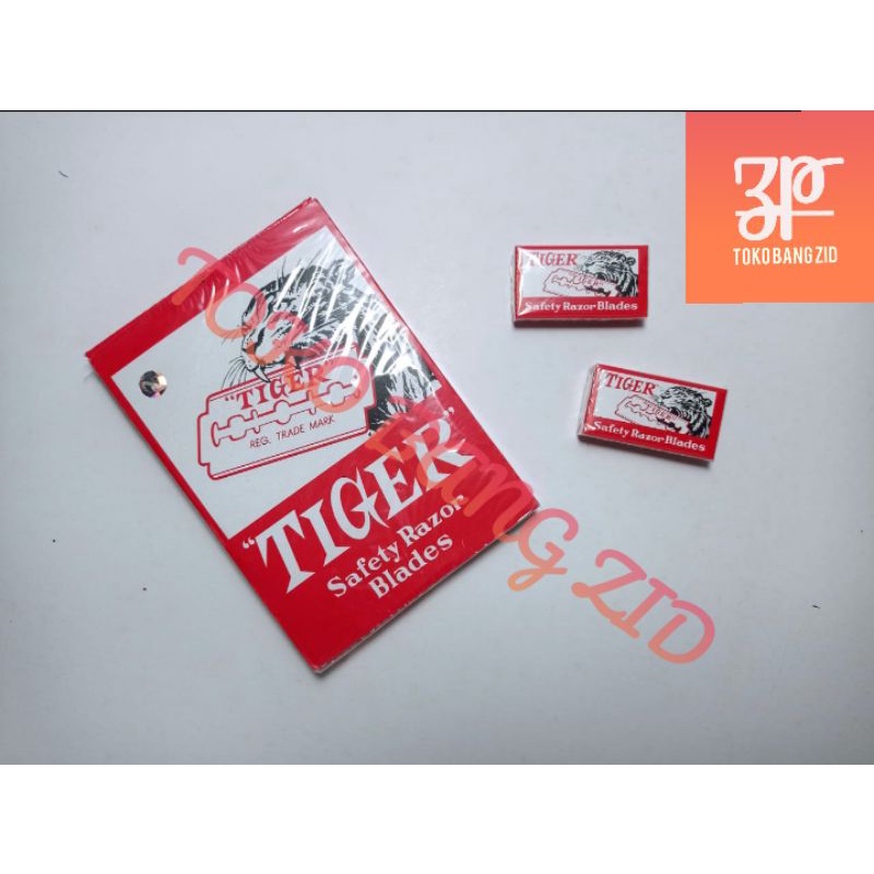 

Silet TIGER Safety Razor Blades