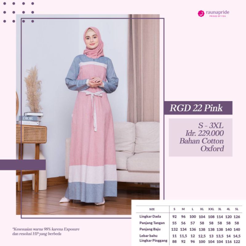 gamis rauna katun 2022