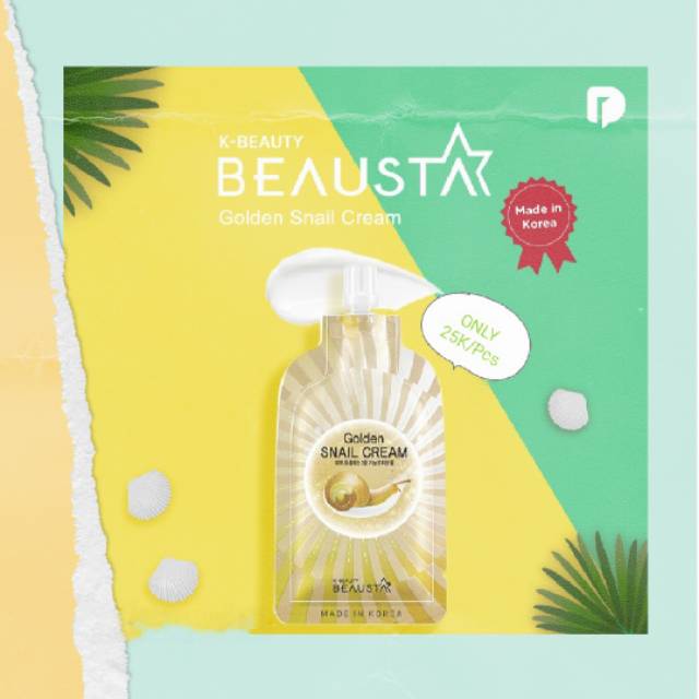 Golden Snail Cream/ Pelembab Wajah/ Skincare Murah