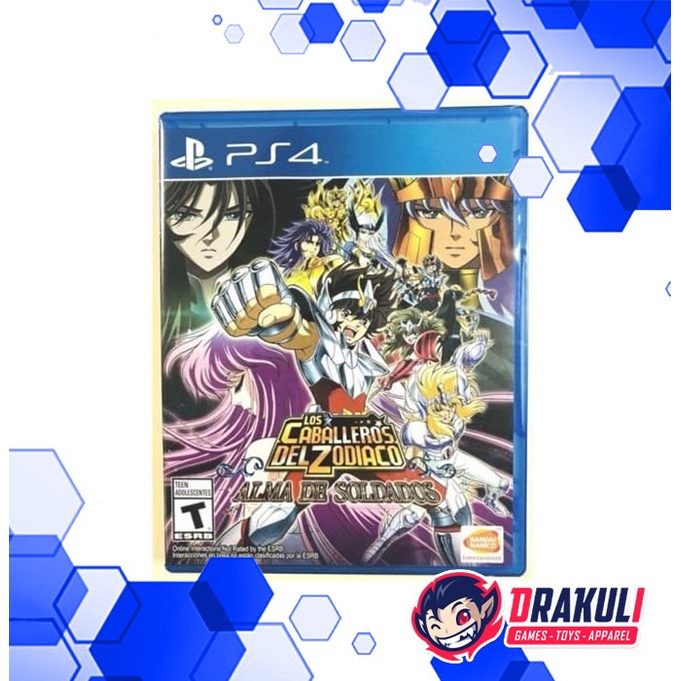 PS4 Saint Seiya : Soldiers' Soul Latin Cover (Reg All)