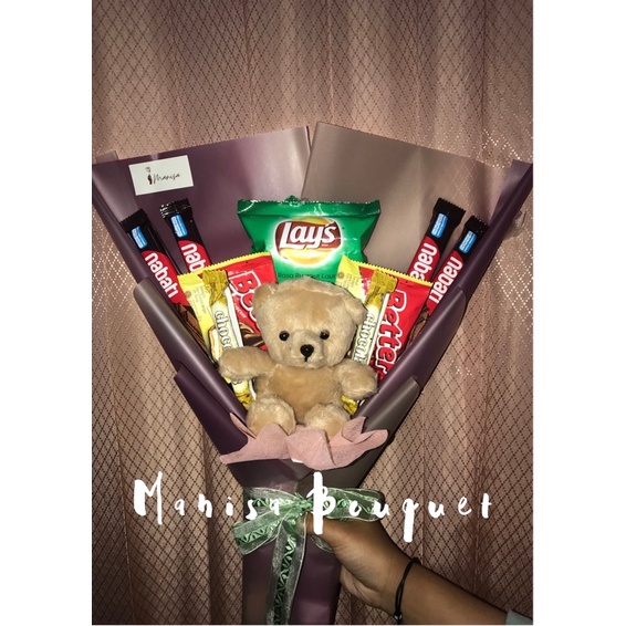 

Snack Bouquet [Buket Snack, Buket Uang, Buket Boneka Wisuda, Chocolate Bouquet]